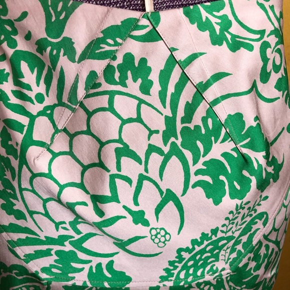 Diane von Furstenberg green printed skirt - Picture 5 of 8